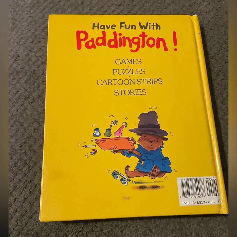 VTG The great big Paddington book Kids Book -4 in 1